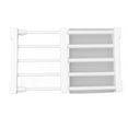 thumbnail image 4 of Expandable Closet Tension Shelf Rod, Adjustable Nail Free Cabinet DIY Divider Storage Rack For Wardrobe Cupboard23-30cm / 9.1-11.8in Length, 4 of 8