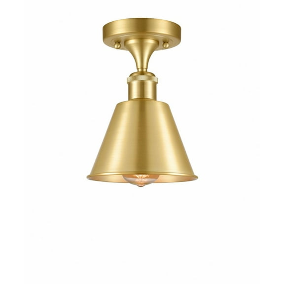 Innovations Lighting - Smithfield - 1 Light Semi-Flush Mount In Industrial