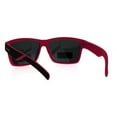 thumbnail image 4 of Kids Size Boys Polarized Narrow Horned Sport Plastic Sunglasses Black Fuchsia, 4 of 4