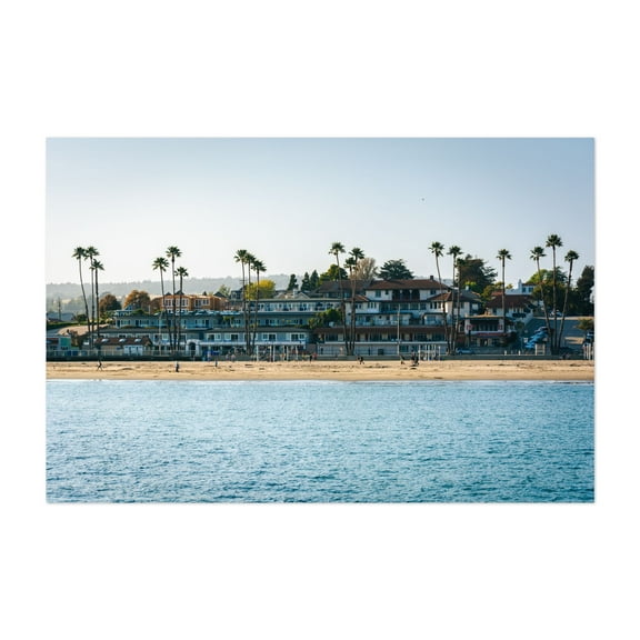 The Heart of Santa Cruz - Santa Cruz California Photography Unframed Wall Art Print 5 x 7 inches