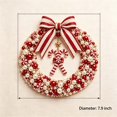 thumbnail image 3 of 2D DIY Christmas Pearl Wreath Making Kit Craft Decoration Set 7.87x7.87in, 3 of 6