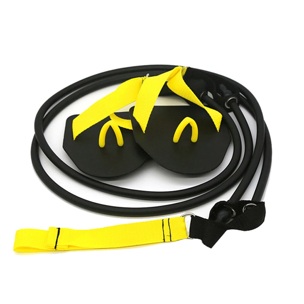 Swimming Arm Strength Trainer with Swim Paddle Fins Swimming Resistance