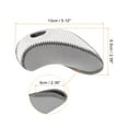 thumbnail image 2 of Unique Bargains Protection Sleeve Visible Window Golf Club Iron Head Cover Gray, White 10Pack, 2 of 6