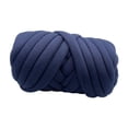 thumbnail image 2 of yuksok Chunky Yarn Comfortable Lightweight Durable Polyester Breathable Hand Knit for Navy Blue, 2 of 9