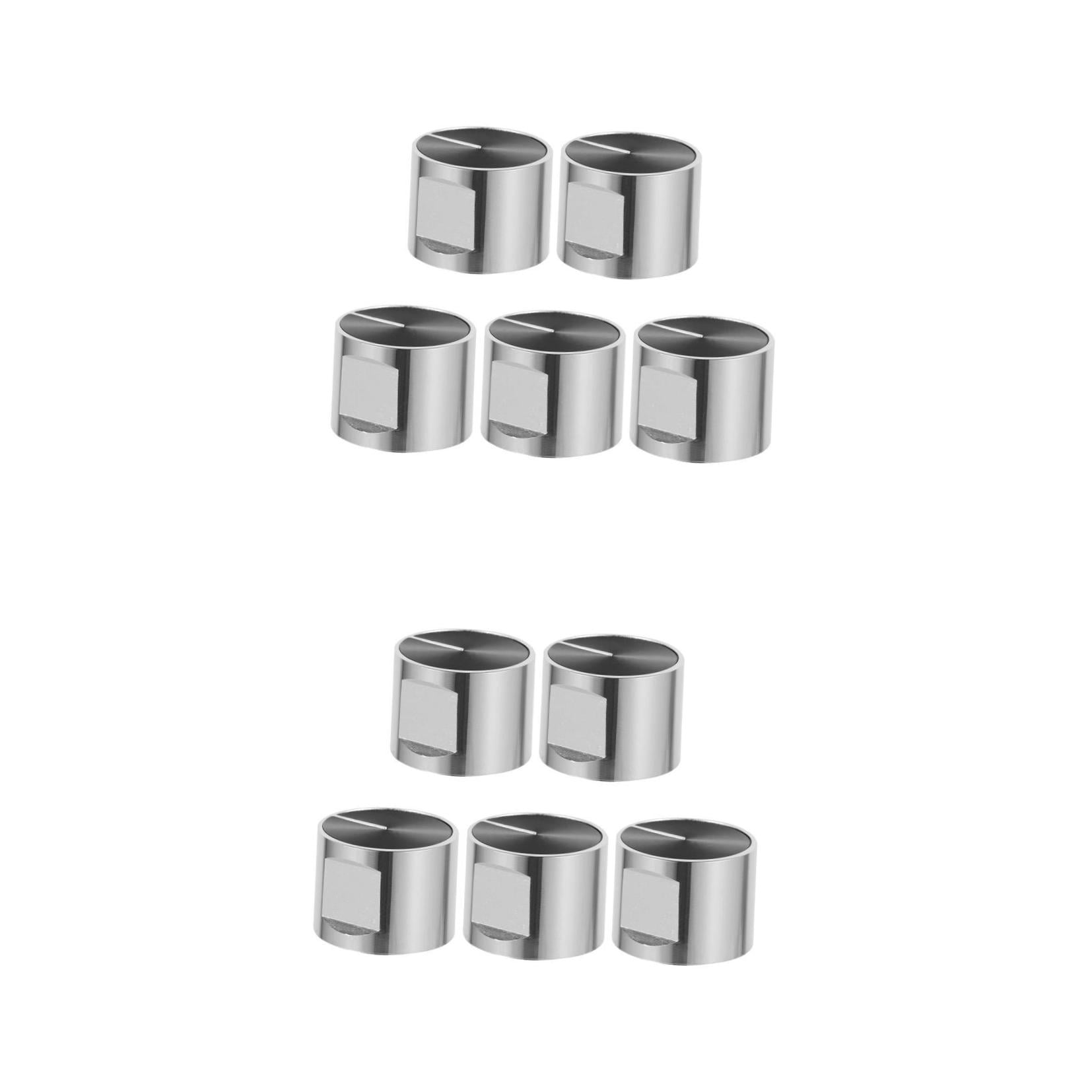 Raindrops 10-Pack Universal Metal Stove Control Knobs Replacement for Gas Cooktops Compatible with Most Gas Ranges Kitchen Accessories