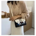 thumbnail image 6 of SkyAuks Crossbody Bags for Women, Small Sling Bag for Women, Aesthetic Graffiti Shoulder Bag Mini Backpack Sling Purse Clutch Handbag Ladies Purses, Black, 6 of 7