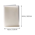 thumbnail image 2 of 2PCS Transparent Photo Album Souvenir Album Centerfold Postcard Collection, 2 of 9