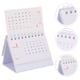 thumbnail image 5 of Mini calendario de escritorio, pequeño calendario mensual de pie para mesa 2026, ideal para el hogar, la oficina, la escuela y los suministros de la tienda., 5 of 7