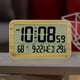 thumbnail image 1 of Reloj de pared Digital de grano de madera, Reloj de escritorio con temperatura y fecha, despertador Digital de madera, calendario Digital, 1 ud., 1 of 5