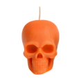 thumbnail image 2 of Halloween Candle Gothic Home Decor 2.5 Inch Spooky Halloween Decorations Indoor Outdoor Orange Skeleton Shaped Decorative Candle for Party Ambient Setting, 1 Pack, 2 of 5