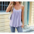 thumbnail image 5 of Dycnvjo Women'S Tank Tops Sleeveless Summer Top Spaghetti Strap Spring Shirt Loose Fit Beach Vacation 2025 Casual  L, 5 of 7