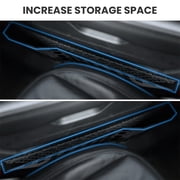 DIAMOOKY Front Door Pocket Storage Box for Jeep Wrangler JL JLU 4XE 2018-2025 & Gladiator JT 2020-2022 2023 2024 2025, 2PCS - Front Door Flag