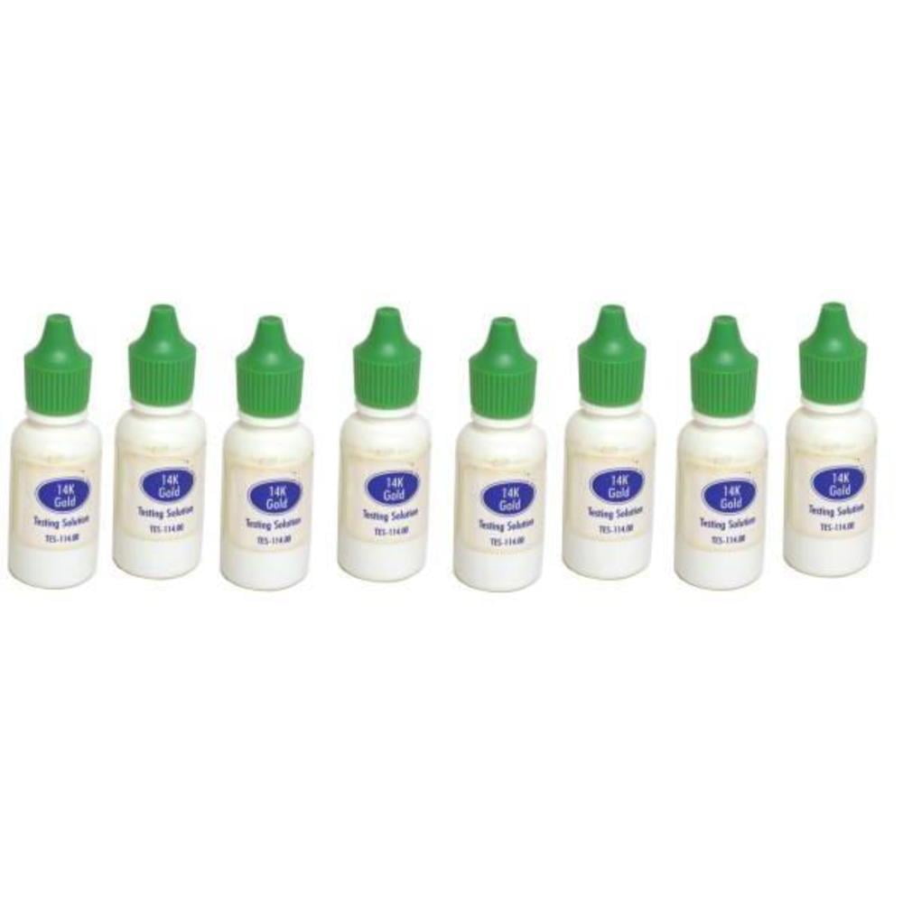 12 Bottles 14k Test Testing Acid Gold Tester