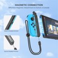 thumbnail image 2 of Controller Adapter for Switch 1st Gen Joy-Con to Switch 2 Console, Charging Hand Grip Converter for Game Mini Controllers, 2 of 5