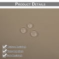 thumbnail image 2 of MesaSe Rideaux d'Extérieur pour Patio Imperméables Isolés Bloquant la Chaleur et la Lumière, Draperies Résistantes à la Décoloration, Rideau Épais pour Balcon, Pelouse, Jardin, 1 Panneau, 2 of 8