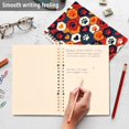 thumbnail image 5 of Haosy Colorful Paw Heart Hexagon Notebooks 2 Pcs 1-subject Journal 60 Sheets A5 College Ruled Paper Detachable Ring 8.3"x5.7", 5 of 8