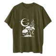 thumbnail image 4 of Blusa de Manga Corta Con Estampado de Sol Y Luna Gótica Vintage Para Hombre Y Mujer Odeerbi ODB181946, 4 of 7