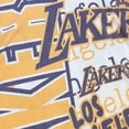 thumbnail image 4 of Men's Mitchell & Ness  White Los Angeles Lakers Jumbotron 2.0 Sublimated T-Shirt, 4 of 4