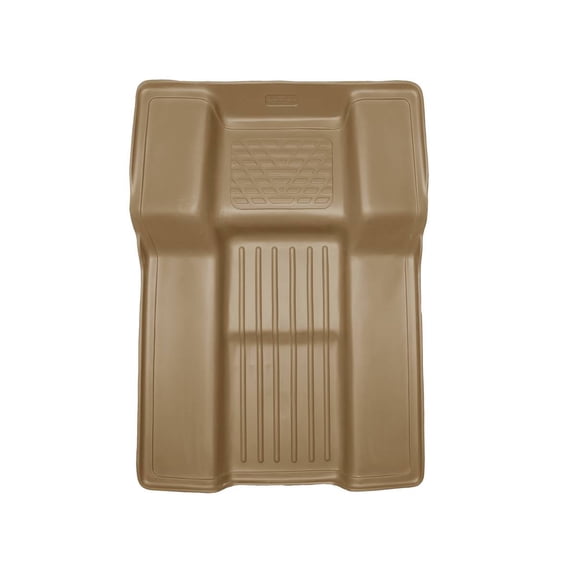 Husky Liners 81243 Weatherbeater Walkway Floor Mat Fits 2007-2010 Escalade/Tahoe/Yukon w/ 2nd Row Bench/Bucket Seats 1pc Tan