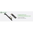 thumbnail image 4 of Módulo Ethernet IO CREST M.2 M-Key PCI-e 3.0 de un solo puerto 5.0G, 4 of 6