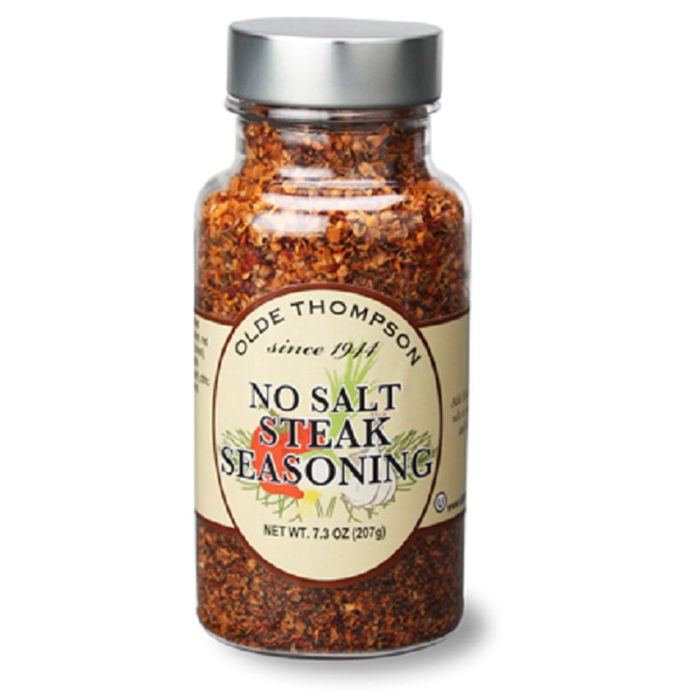 Olde Thompson 140063 No Salt Steak Seasoning, 7.3 Ounce