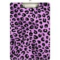 thumbnail image 2 of 12.5"x9" Purple Leopard Print Clipboards, Standard A4 Letter Size Nursing Clipboard with Low Profile Metal Clip Decorative Clip Board for Office Supplies,Gold, 2 of 7