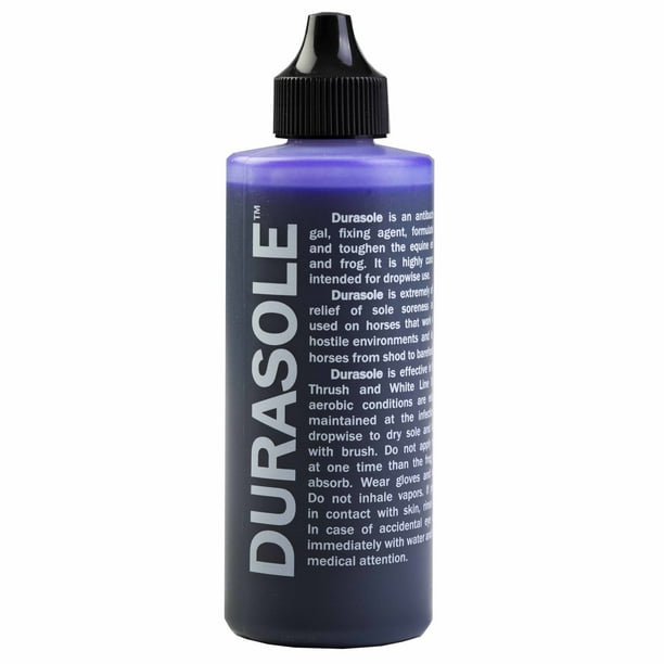 Durasole Horse Thrush and White Line Disease Treatment 4 oz. - Purple