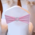 thumbnail image 5 of Easter Chair Back Strap Elastic Polyester Bow Tie Wedding Party Decoration Shiny Buckle Seamless Edge Holiday Celebration Supplies, 5 of 5