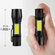 thumbnail image 4 of JShteea XPE+COB Linterna LED USB Recargable IPX4 3 Modos Antorcha Emergencia, 4 of 9