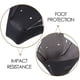 thumbnail image 3 of KAKOWELY 1Par Protector De Dedos Para De PVC Negro Para Quad E Inline Duradero, 3 of 6