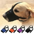 thumbnail image 2 of Mesh Nylon Dog Muzzle Adjustable Small Medium Large Dog Muzzle Pet Accessories Breathable Anti Bark Pet Puppy Mouth Mask Cover, 2 of 9