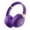 Purple, variant on KQJQS Bluetooth Headset with RGB Lights, Wireless & Wired Stereo, Foldable Design, Soft Memory Earmuffs, 50-Hour Battery, Compatible with Phones & Tablets