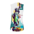 thumbnail image 5 of GaThRRgYP Women's Tank Tops Summer,Women's Sleeveless Elastic Waist Top,2025 Women's Spring and Summer New Tank Neck Print Casual Fashion Top Sky Blue M, 5 of 8