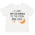 thumbnail image 3 of Inktastic I Love My Glamma To The Moon and Back Boys or Girls Toddler T-Shirt, 3 of 5