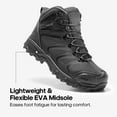 thumbnail image 5 of NORTIV 8 Waterproof Work Boots for Men Steel Toe Safety Construction Boots, 5 of 6