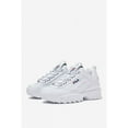 thumbnail image 4 of FILA Women's Disruptor II Premium Sneakers White/Fila Navy/Fila Red - 5FM00002-125, 4 of 5