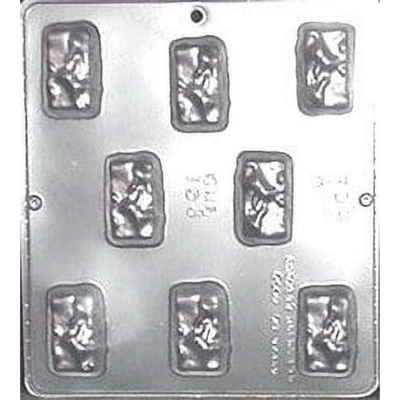 153 Rectangle Pieces Chocolate Candy Mold