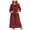 blueplaid, variant on DEBGFS Robes For Women Zipper Robe 3/4 Sleeve Nightgown Sleepwear Full Length Duster Housecoats Loungewear With Pockets Loose Pajamas,L,blueplaid