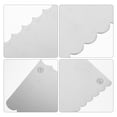 thumbnail image 6 of IDEANATEGRATE Stainless Steel Cake Smoother 2Pcs for Baking Tools Accessories and Cake Decorating, 6 of 8