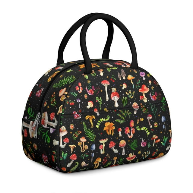 Sac à Lunch - Apothicaire Champignon Vénéneux, Sac Isolé Réutilisable pour Herburistes
