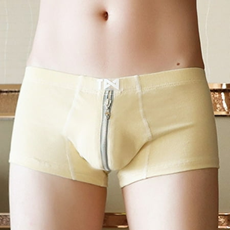 

Mens Boxer Briefs Underwear Shorts Pants Stretch Soft Cotton Pouch Panties