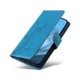 thumbnail image 6 of Designed for Google Pixel 9 / 9 Pro Case Wallet,Women Flip Folio Cover with Butterfly & Flower Embossed PU Leather Stand Credit Card Holders Slots Wrist Strap Shockproof Phone Case,Blue, 6 of 11