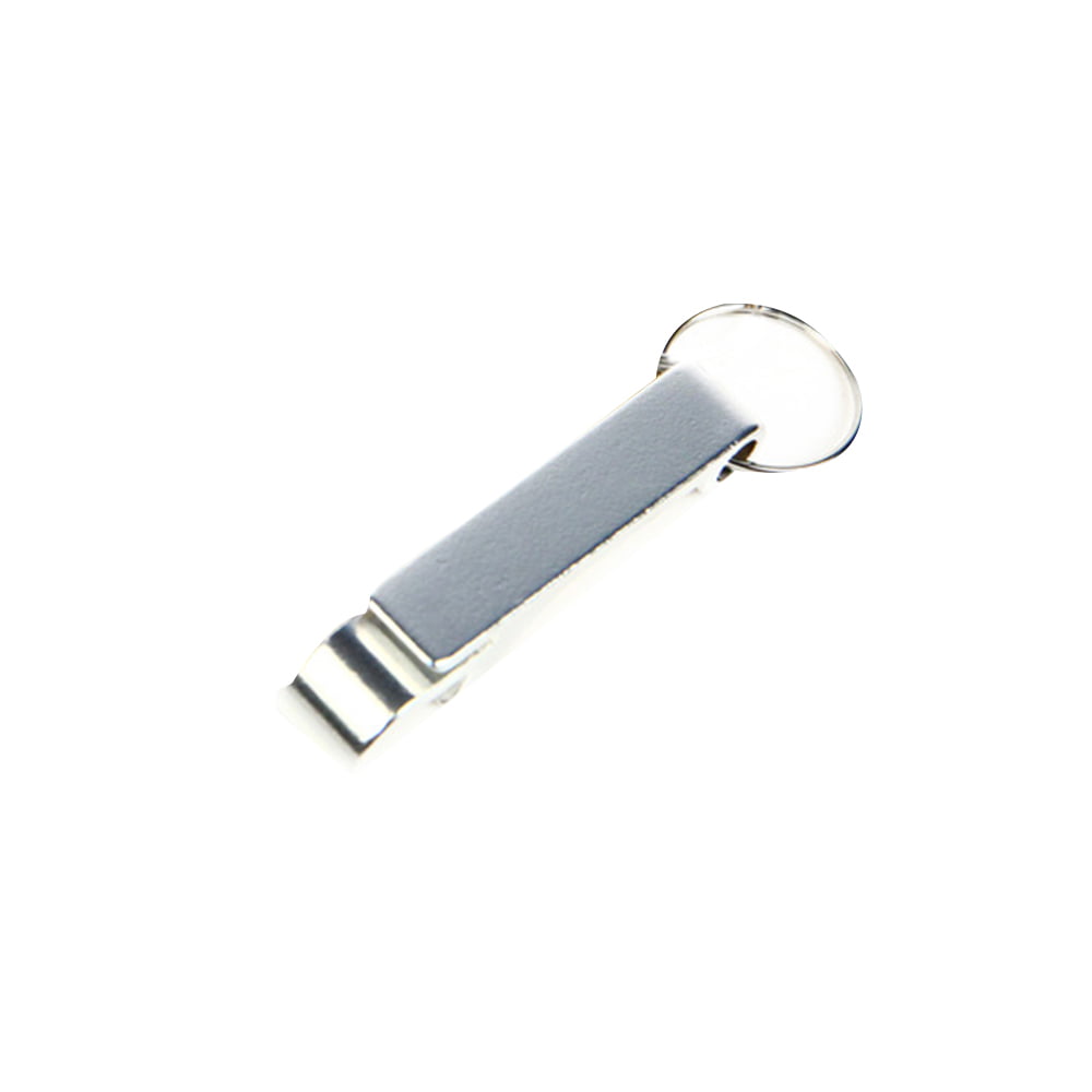 100pcs Bottle Opener Key Ring Chain Keyring Keychain Aluminum Beer Bar Tool Claw 