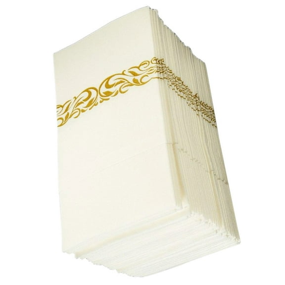 50 Pcs Napkins Paper Everyday Cutlery Bag Wrapping