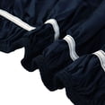 thumbnail image 3 of 600-TC Pima Cotton No-Tuck Wrap Around Bed Skirt – Wrinkle-Free, Quick Setup for a Polished Bedroom RV King (72" x 80") Size, Fit 1-PC Bed Skirt3 Sided Coverage 22" Drop Length, Navy Blue, 3 of 5