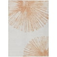 thumbnail image 2 of Addison Rugs Chantille Indoor/Outdoor Transitional Circles Salmon Washable Rectangle Rug, 8' x 10', 2 of 6
