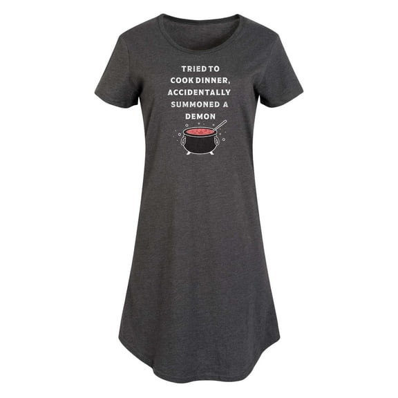 Instant Message - Cook Summon Demon - Women's Any Way Dress