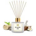 thumbnail image 3 of Daniella's Candles Relaxing Spa Reed Diffuser Oil Set Frosted, 3 of 8