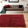 thumbnail image 2 of Linon 3A Flokati 2000gr Red 5x7, Rug, 2 of 3