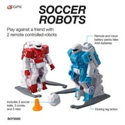 GPX Soccer Robots BOT2000, Blue and Red, 2 Pieces